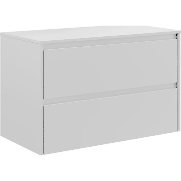 Kylpyhuonekaappi TRONDHEIM 90 cm pesualtaalle, valkoinen