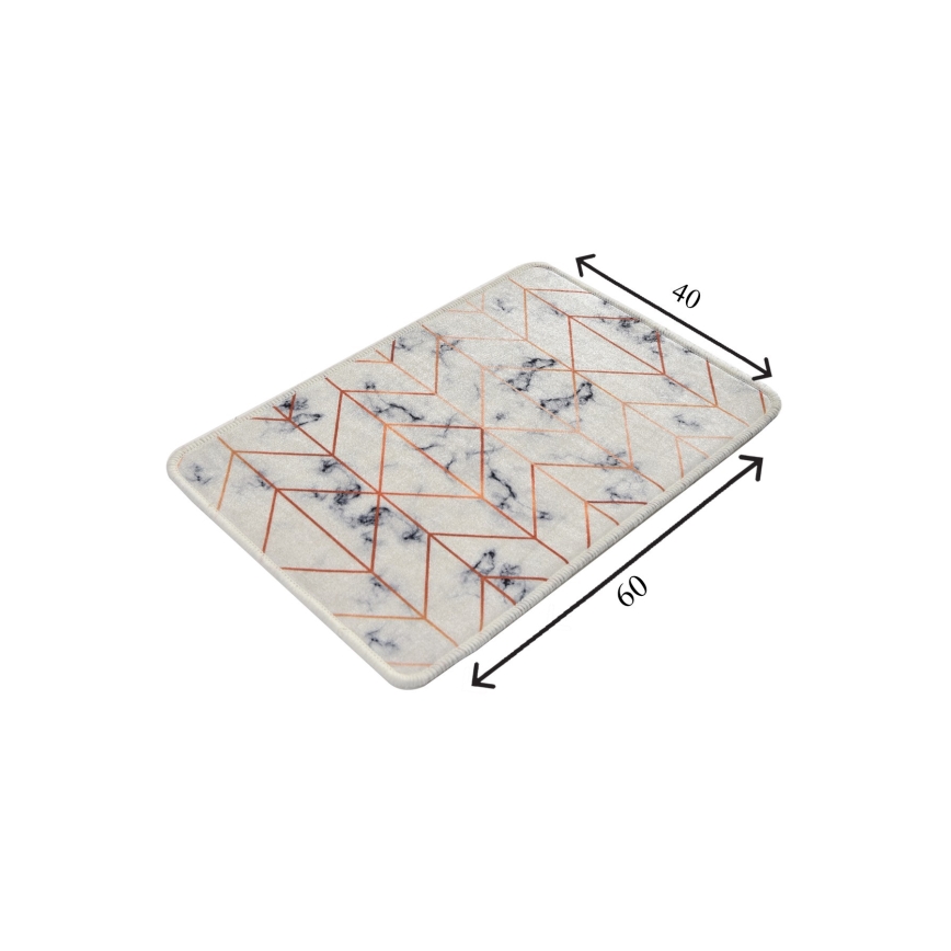 Kylpyhuonematto MOREA 40x60 cm beige