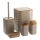 Kylpyhuonesetti WAVE 5 kpl beige/ruskea