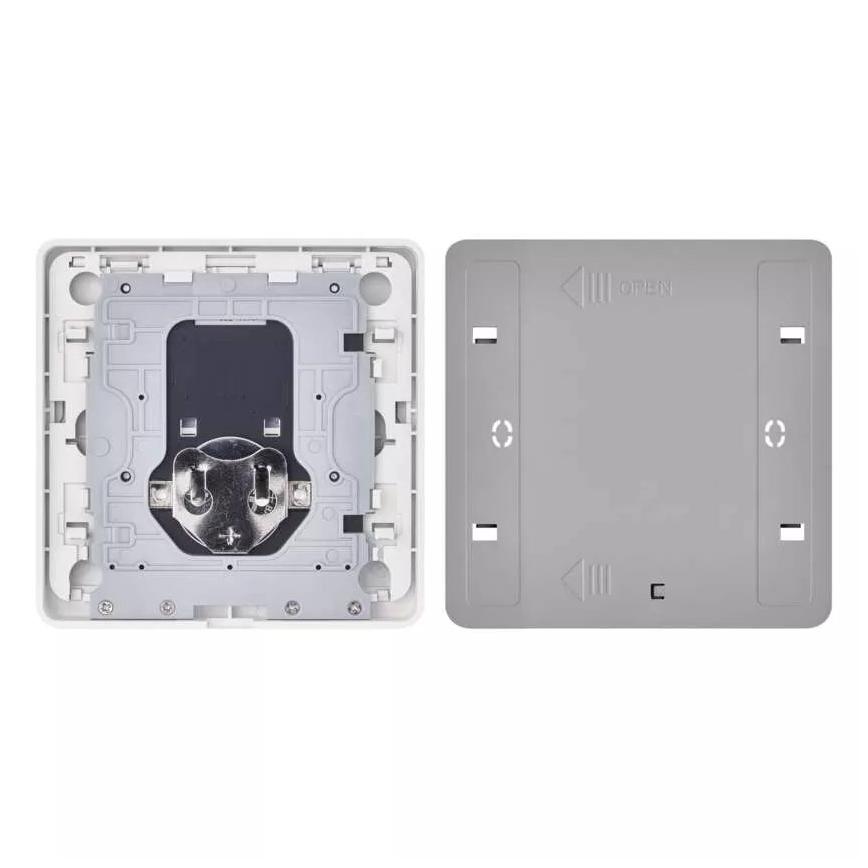 Kytkin 4-painike GoSmart 1xCR2430 Tuya valkoinen