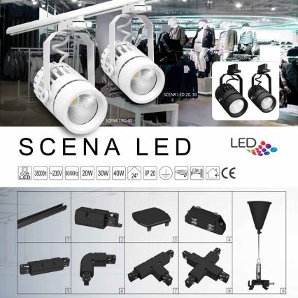 kytkin SCENA WL2 oikea musta