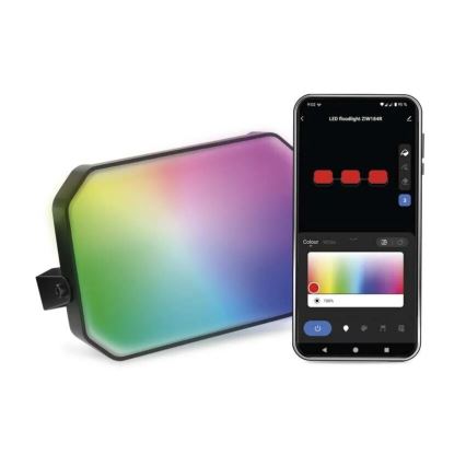 LED RGBIC Himmennettävä ulko valonheitin GoSmart - jatko LED/4W/230V 3000-6500K IP65 Wi-Fi Tuya