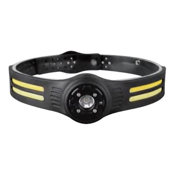 Ladattava LED-ajovalaisin kanssa punainen valo USB LED/3W/5V IP43 470 lm 5 h
