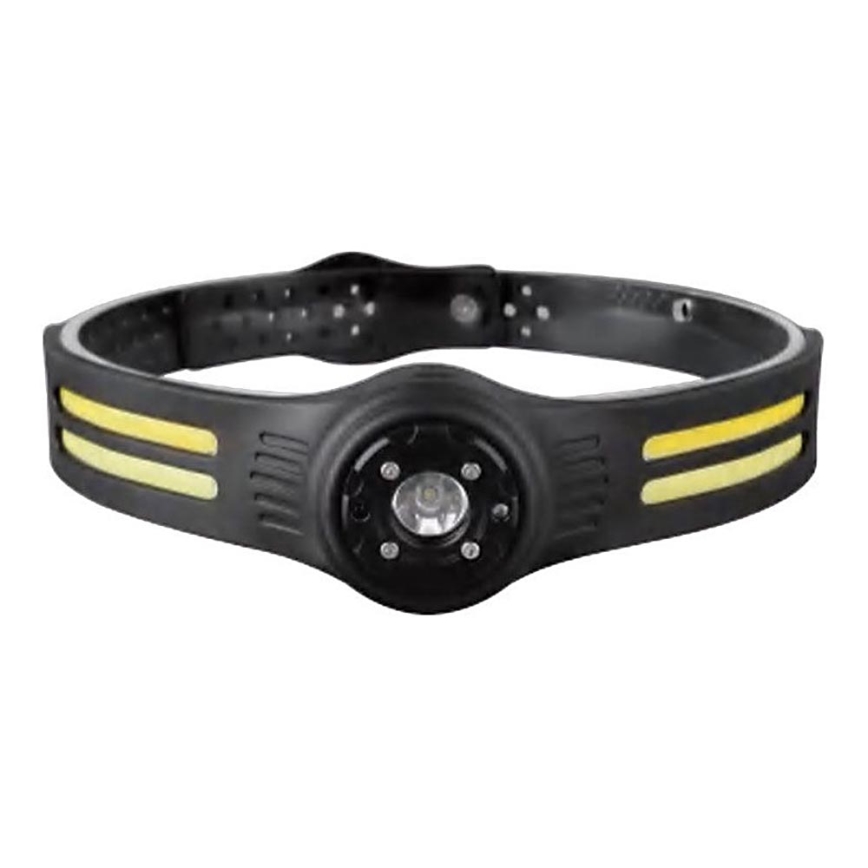 Ladattava LED-ajovalaisin kanssa punainen valo USB LED/3W/5V IP43 470 lm 5 h