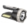 Ladattava LED-taskulamppu 2xLED/3W/5V 210 lm 1200 mAh musta