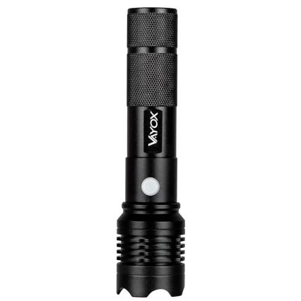 Ladattava LED-taskulamppu LED/10W/5V IPX4 800 kiiltävä 1200 mAh