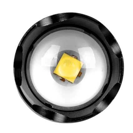 Ladattava LED-taskulamppu LED/10W/5V IPX4 800 kiiltävä 1200 mAh