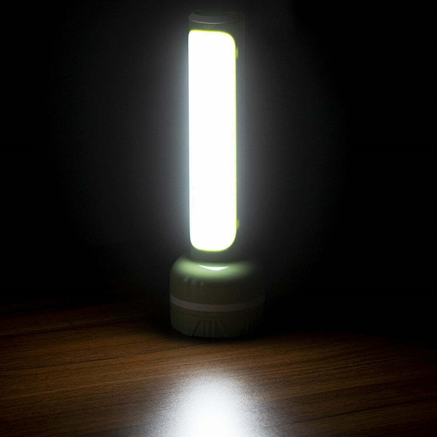 Ladattava LED-taskulamppu LED/1W/230V 330 kiiltävä 1000 mAh