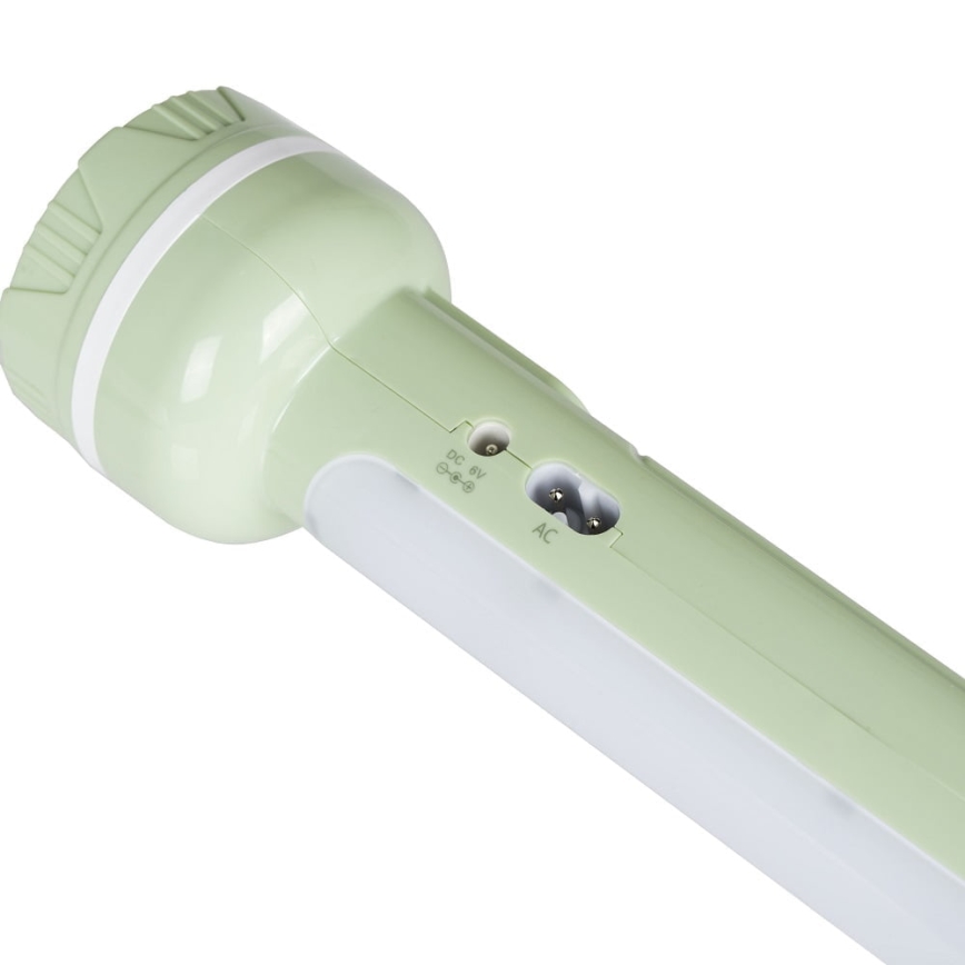 Ladattava LED-taskulamppu LED/1W/230V 330 kiiltävä 1000 mAh