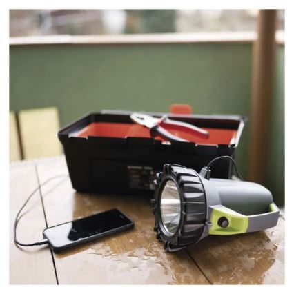 Ladattava LED-taskulamppu LED/3,7V 4000 mAh