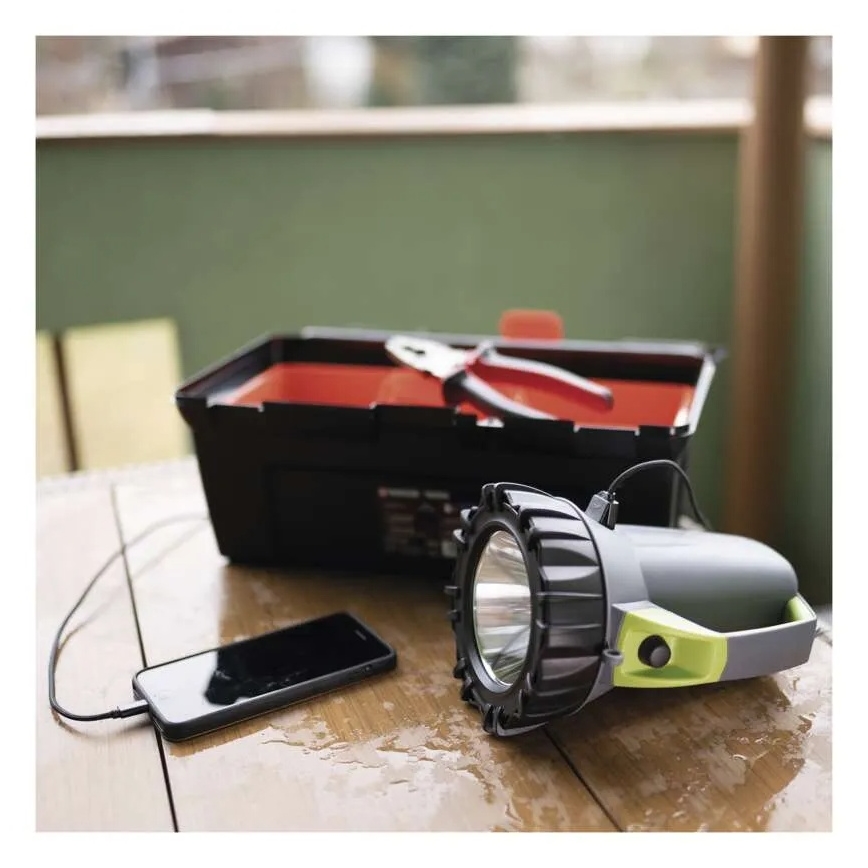 Ladattava LED-taskulamppu LED/3,7V 4000 mAh