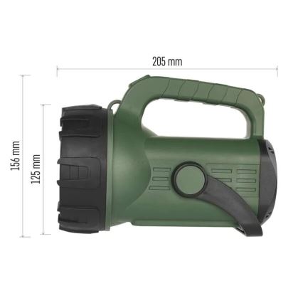 Ladattava LED-taskulamppu LED/3,7V IP43 700 lm 3600mAh