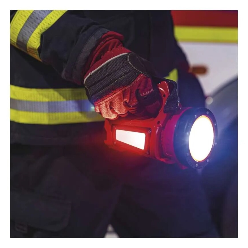 Ladattava LED-taskulamppu LED/3,7V IP44 1000 lm 15000mAh