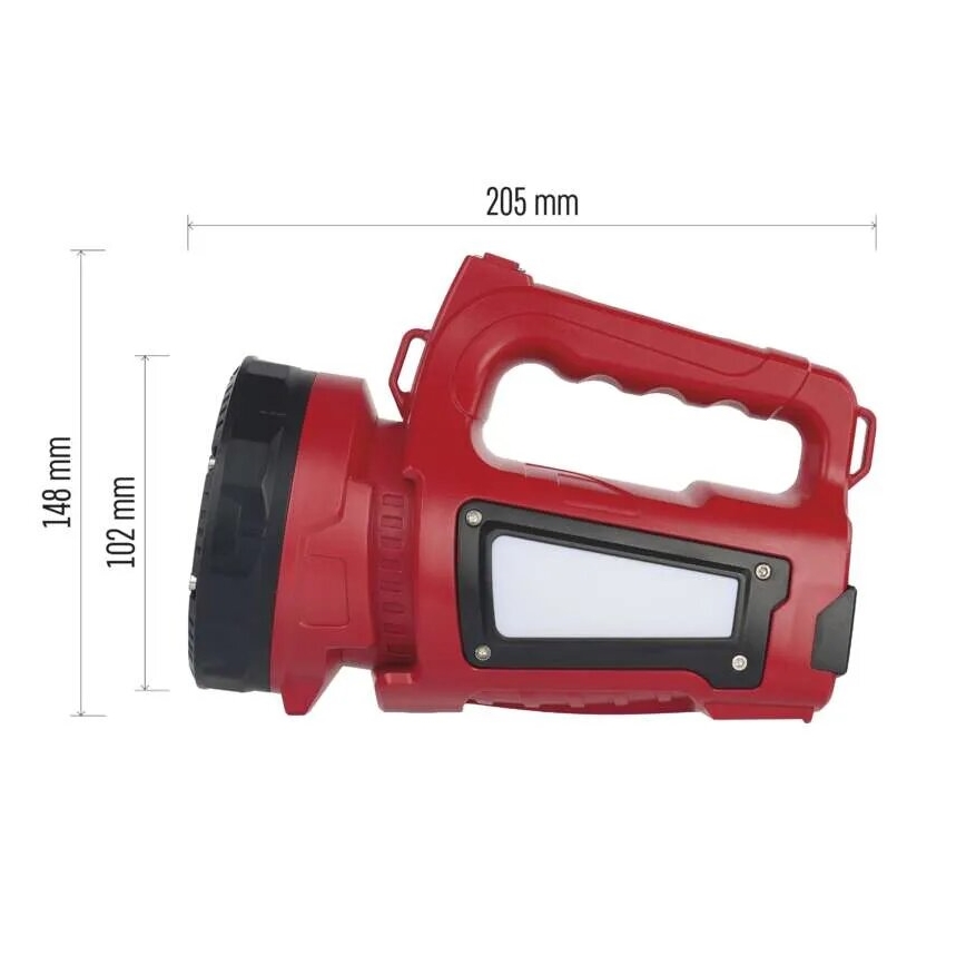 Ladattava LED-taskulamppu LED/3,7V IP44 1000 lm 15000mAh