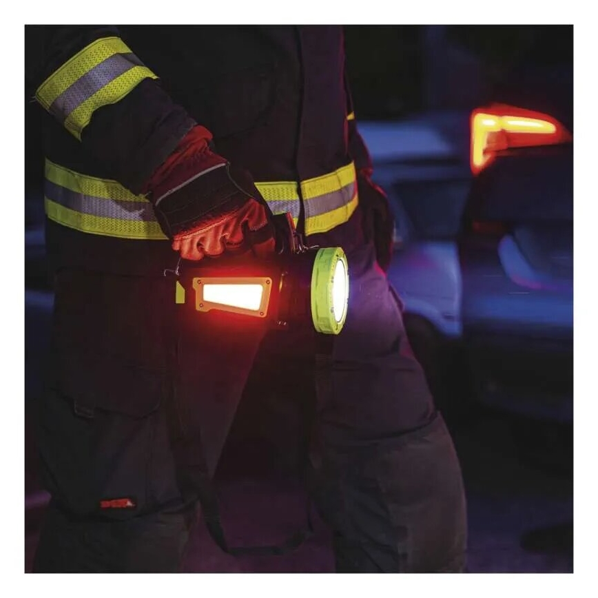 Ladattava LED-taskulamppu LED/3,7V IP44 850 lm 8000mAh