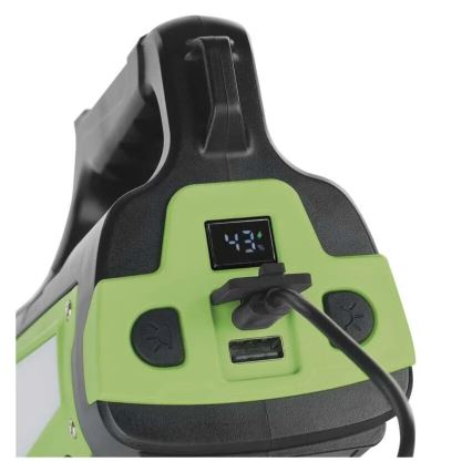 Ladattava LED-taskulamppu LED/3,7V IP44 850 lm 8000mAh