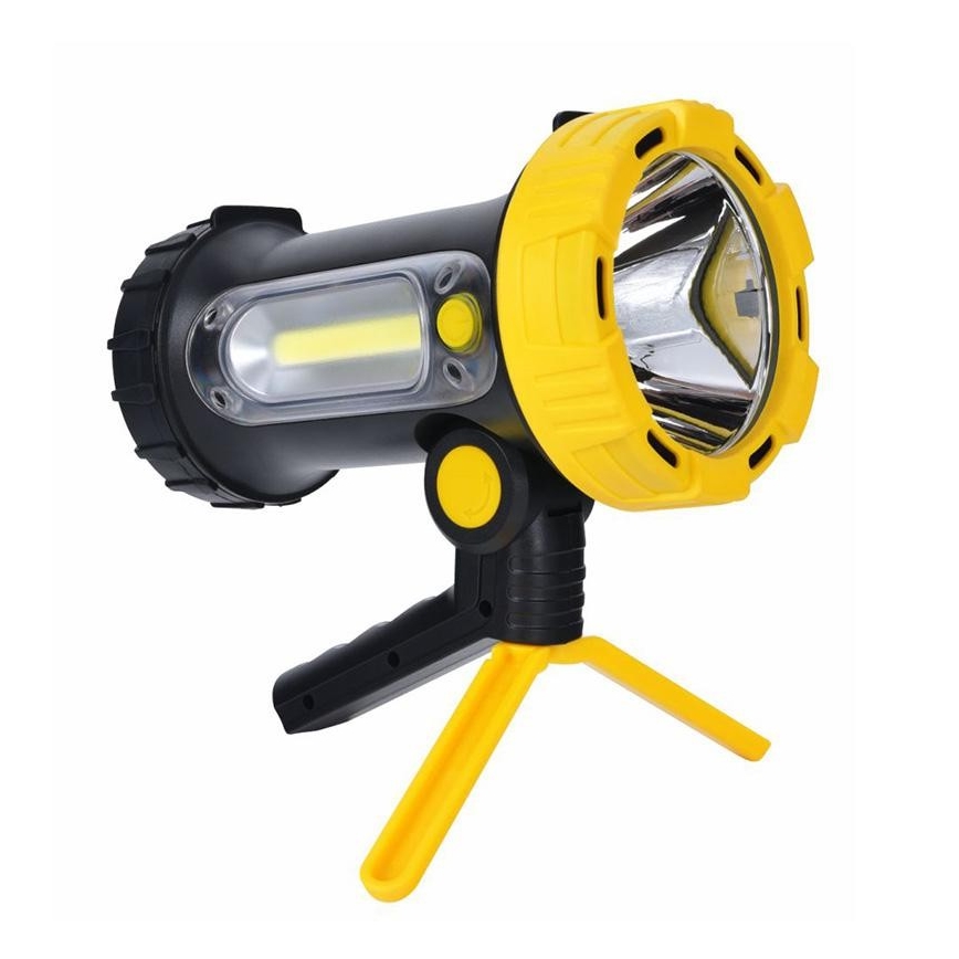 Ladattava LED-taskulamppu LED/5W/4000mAh + LED/3W