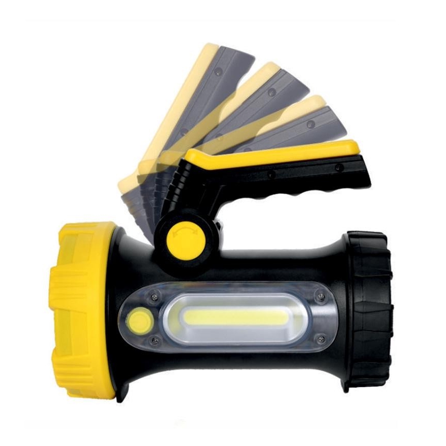 Ladattava LED-taskulamppu LED/5W/4000mAh + LED/3W