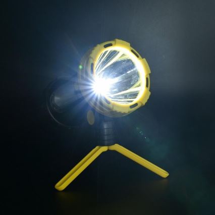 Ladattava LED-taskulamppu LED/5W/4000mAh + LED/3W