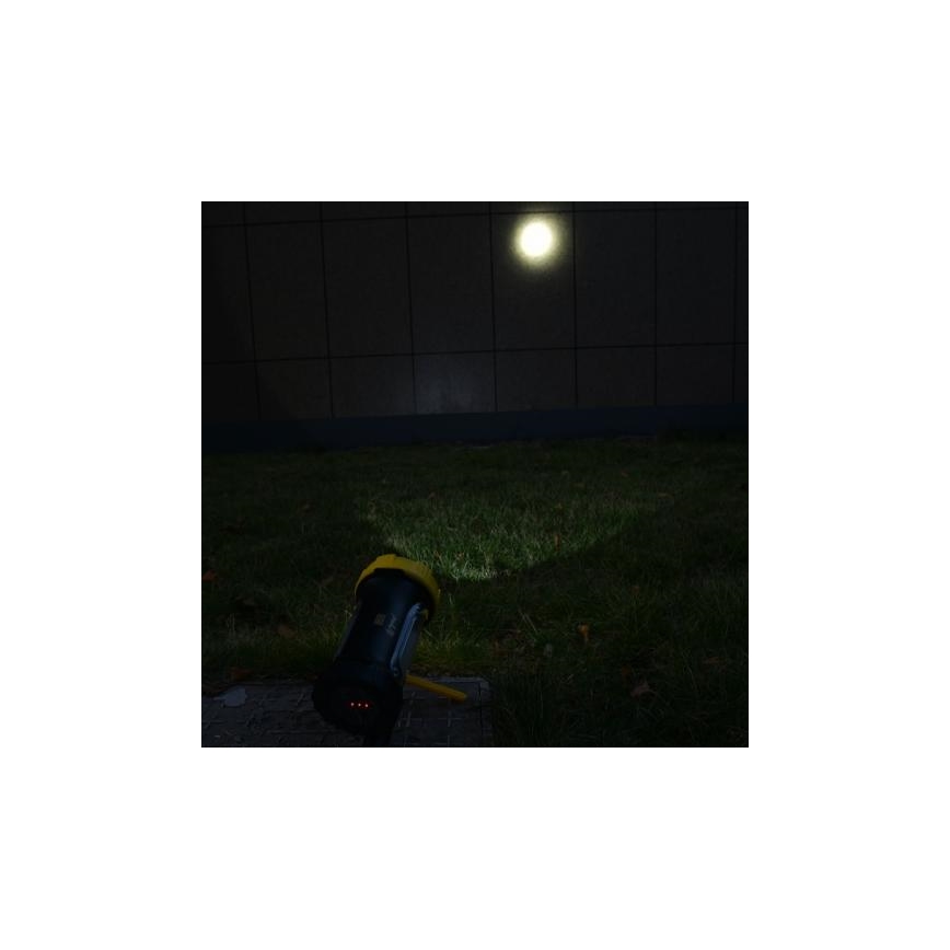 Ladattava LED-taskulamppu LED/5W/4000mAh + LED/3W