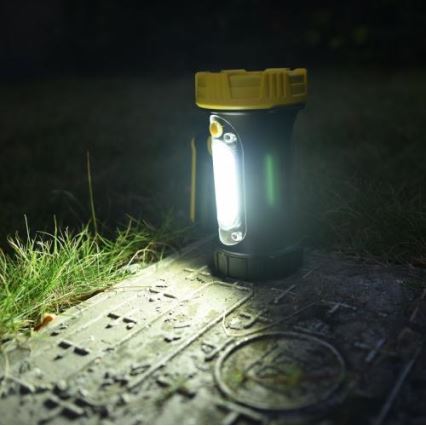 Ladattava LED-taskulamppu LED/5W/4000mAh + LED/3W