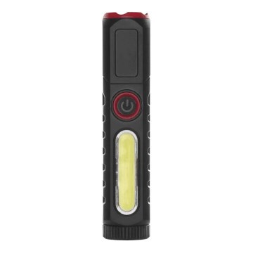 Ladattava LED-taskulamppu LED/USB/3,7V 120 lm 400 mAh