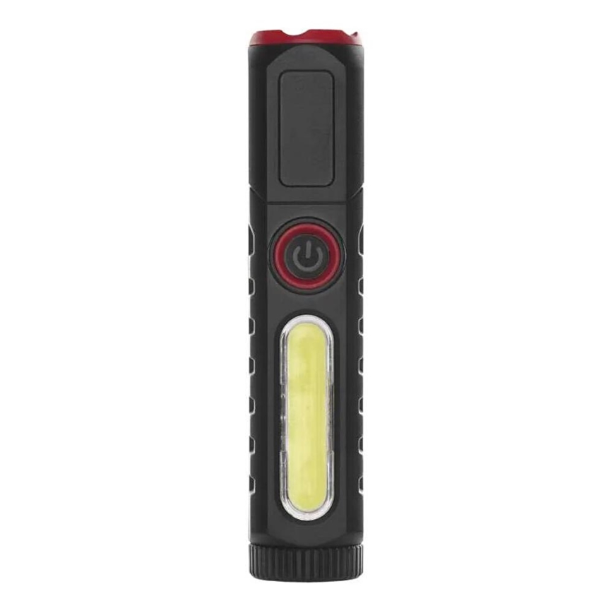 Ladattava LED-taskulamppu LED/USB/3,7V 120 lm 400 mAh