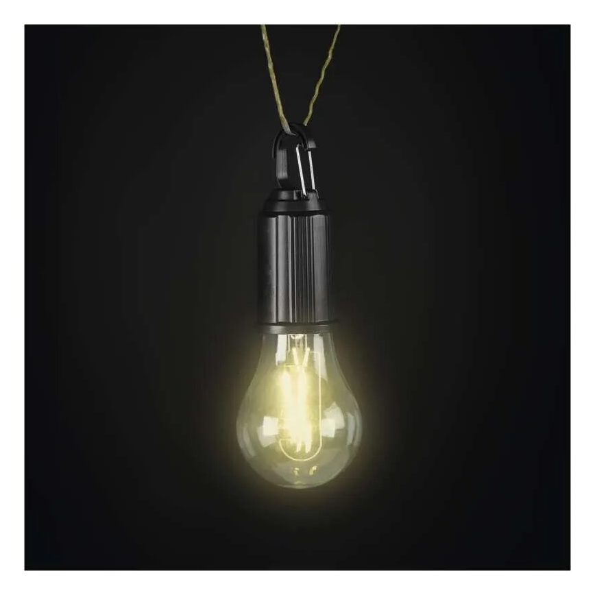 Ladattava LED-taskulamppu LED/USB IP44 90 lm 400mAh