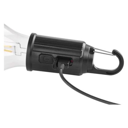 Ladattava LED-taskulamppu LED/USB IP44 90 lm 400mAh