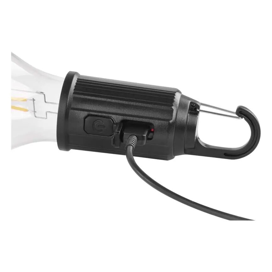 Ladattava LED-taskulamppu LED/USB IP44 90 lm 400mAh