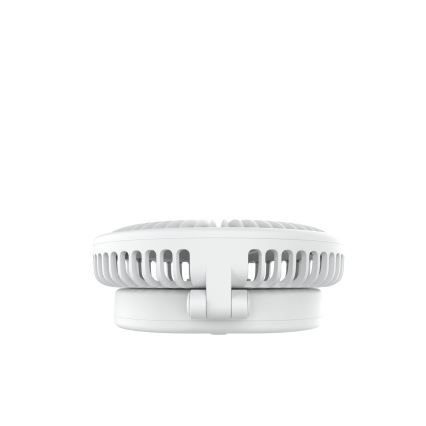 Ladattava pöytätuuletin 10W/5V 2400 mAh valkoinen