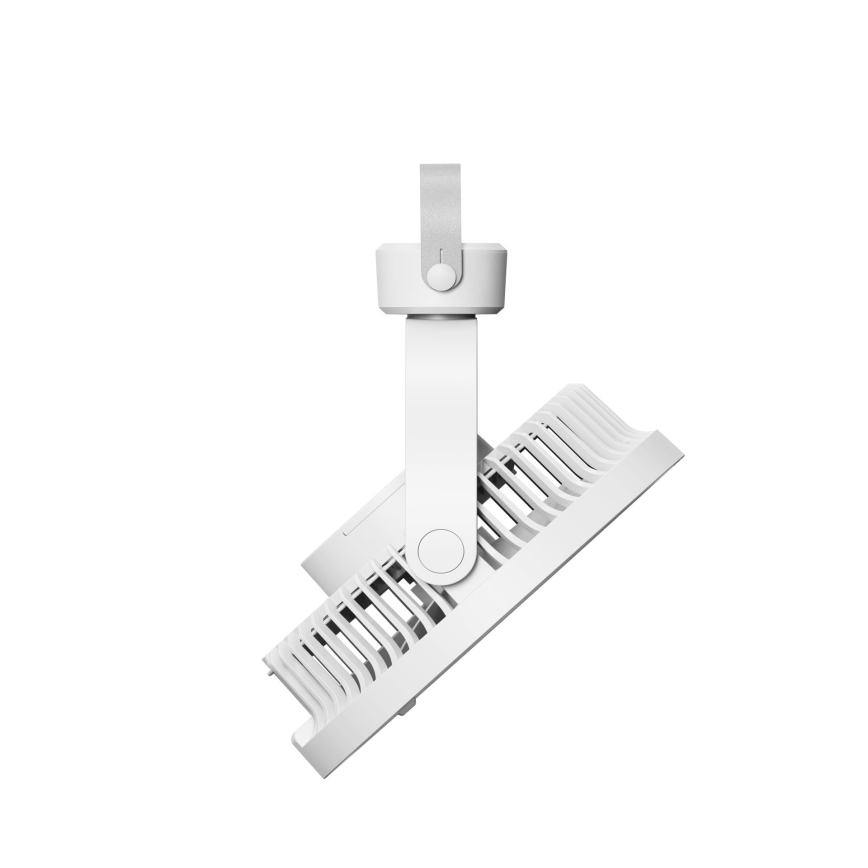 Ladattava pöytätuuletin LED-valolla 8W/3,7V 2400 mAh valkoinen