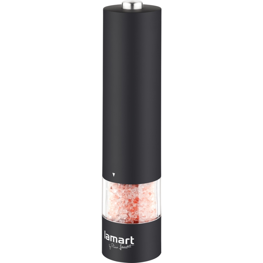 Lamart - Sähköinen maustemylly 4xAA musta
