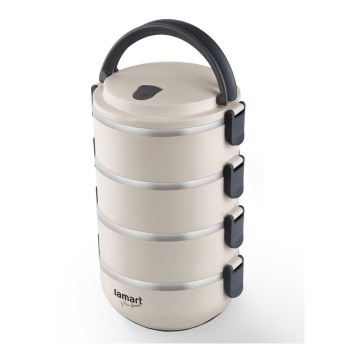 Lamart - Thermo ruokasäiliö 2,4 l beige