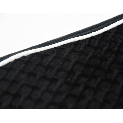 Lämmitetty istuinpäällinen termostaatilla 12V musta