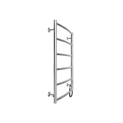 Lämmitetty pyyhekuivain tikkailla CLASSIC 100W/230V 81x53cm ruostumaton/kiiltävä kromi oikea