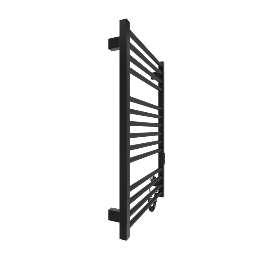 Lämmitetty pyyhekuivain tikkailla HF DERBY 170W/230V 77x53 cm musta