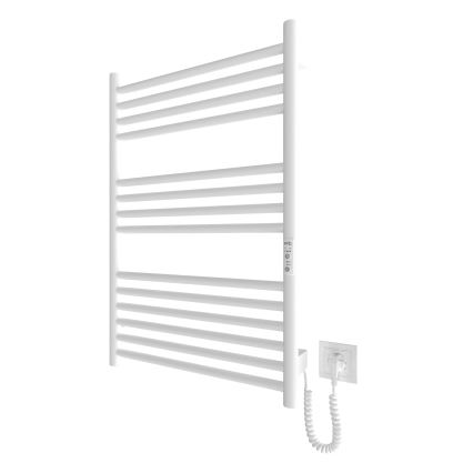 Lämmitetty pyyhekuivain tikkailla HF GREENWICH 170W/230V 77x53 cm valkoinen pyöreä