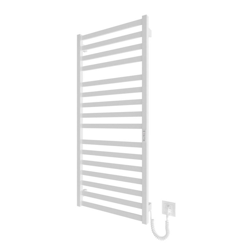 Lämmitetty pyyhekuivain tikkailla HF OXFORD 255W/230V 117x53 cm valkoinen oikea