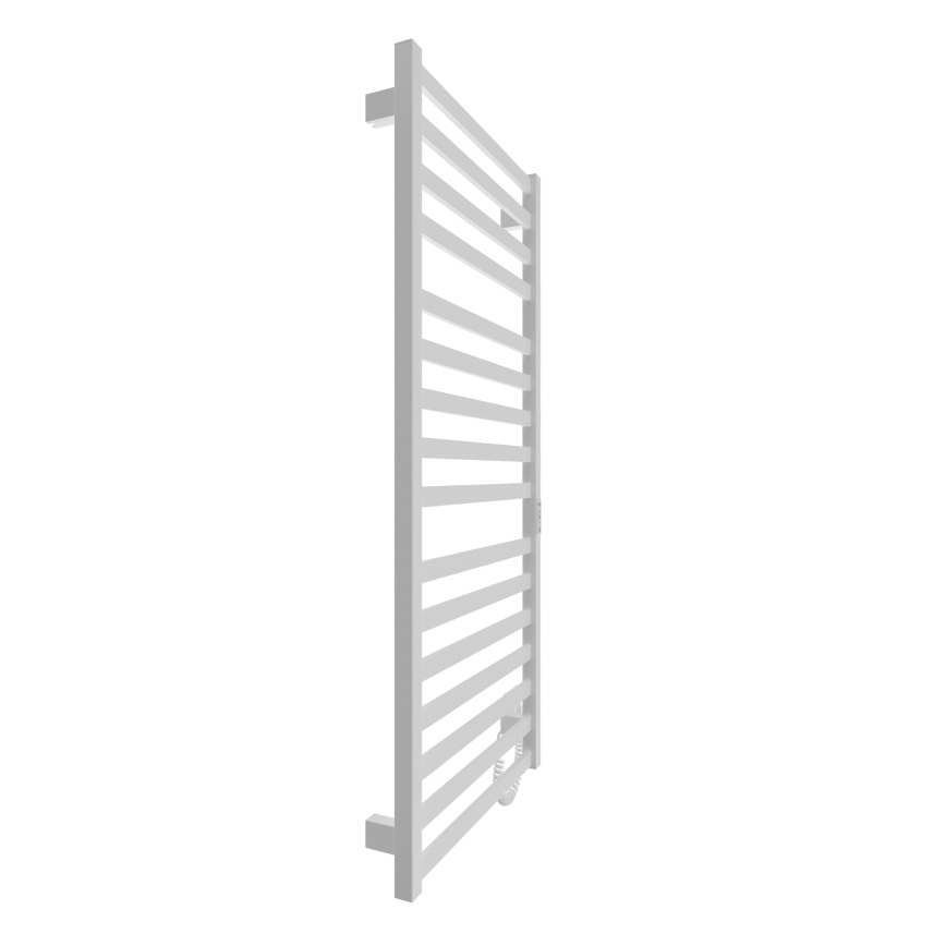 Lämmitetty pyyhekuivain tikkailla HF OXFORD 255W/230V 117x53 cm valkoinen oikea