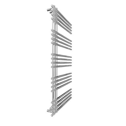 Lämmitetty pyyhekuivain tikkailla INOX 368W/230V 109x53 cm ruostumaton/kiiltävä kromi