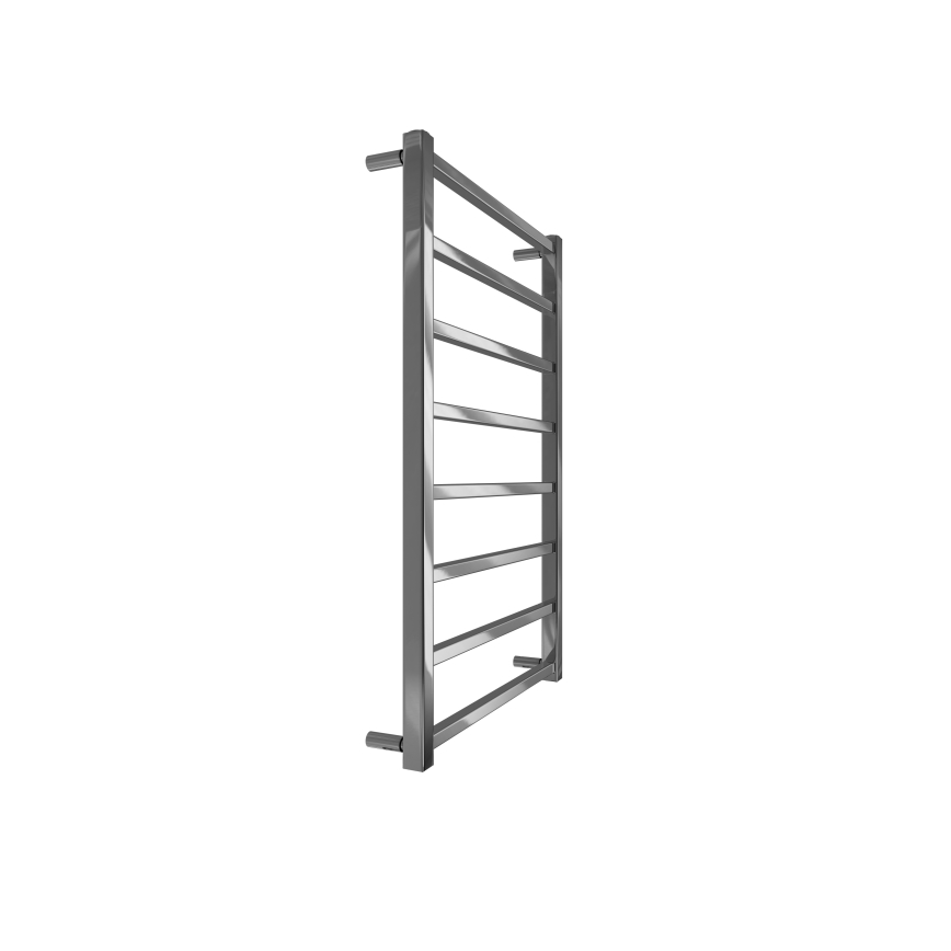 Lämmitetty pyyhekuivain tikkailla TOKIO 174W/230V 80x53 cm ruostumaton/kiiltävä kromi