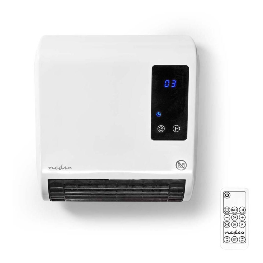 Lämmitin LED-näytöllä ja termostaatilla 2000W/230V IP22 + kauko-ohjain