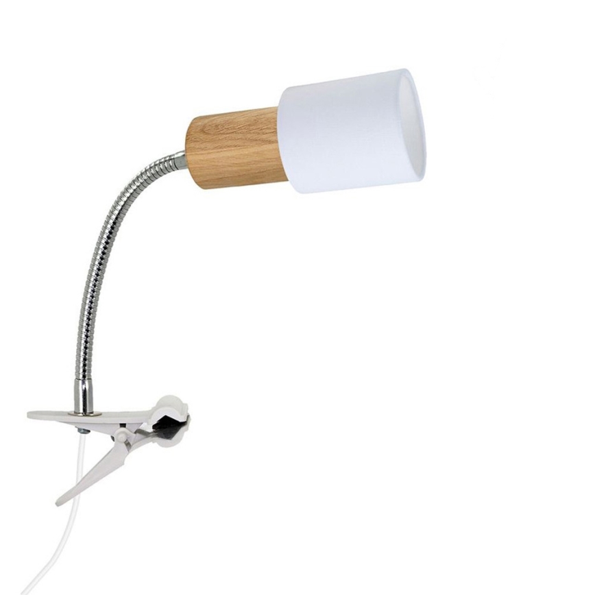 Lamppu kiinnikkeellä TREEHOUSE 1xE27/25W/230V tammi