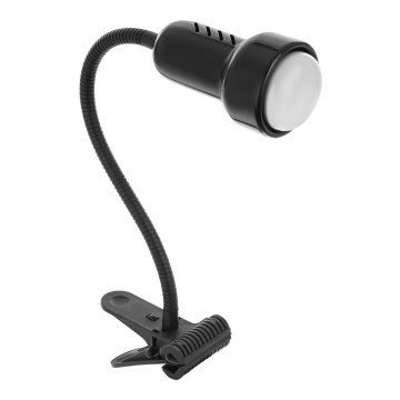 Lamppu klipsillä LOLEK 1xE14/24W/230V musta