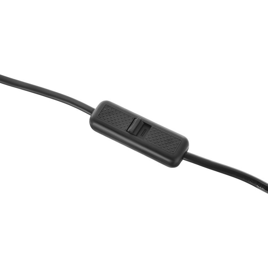 Lamppu klipsillä LOLEK 1xE14/24W/230V musta
