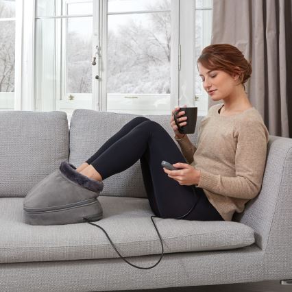 Lanaform - Sähköinen 2-in-1 SHIATSU-jalkahierontalaite 30W/230V