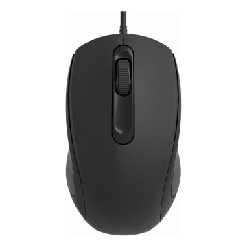 Langallinen hiiri 1200 DPI USB-C musta