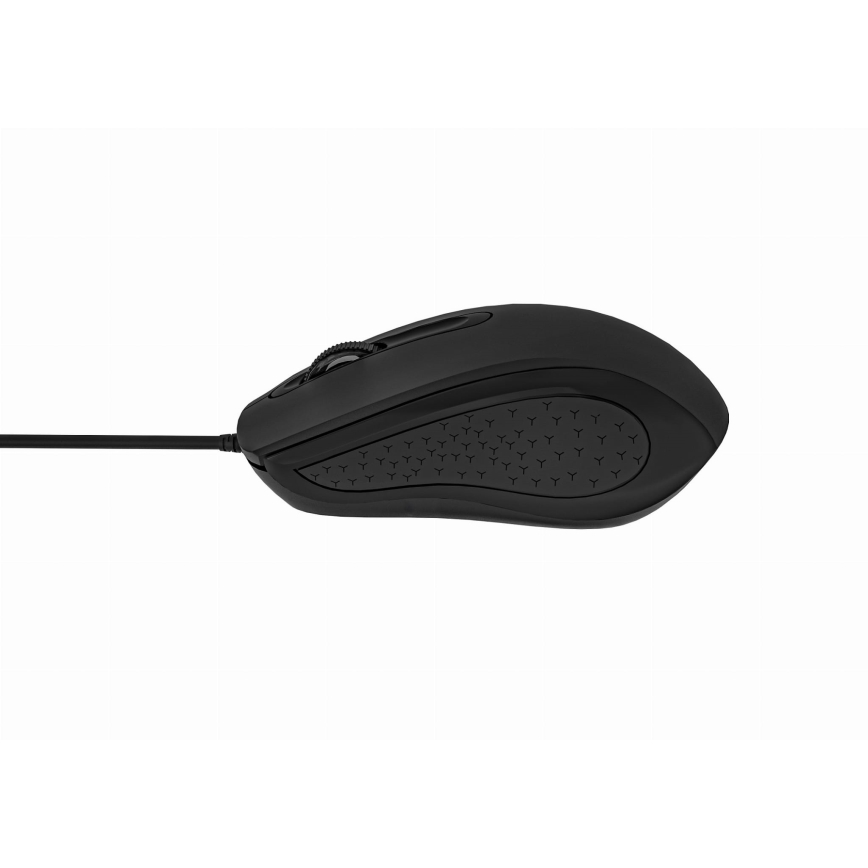 Langallinen hiiri 1200 DPI USB-C musta