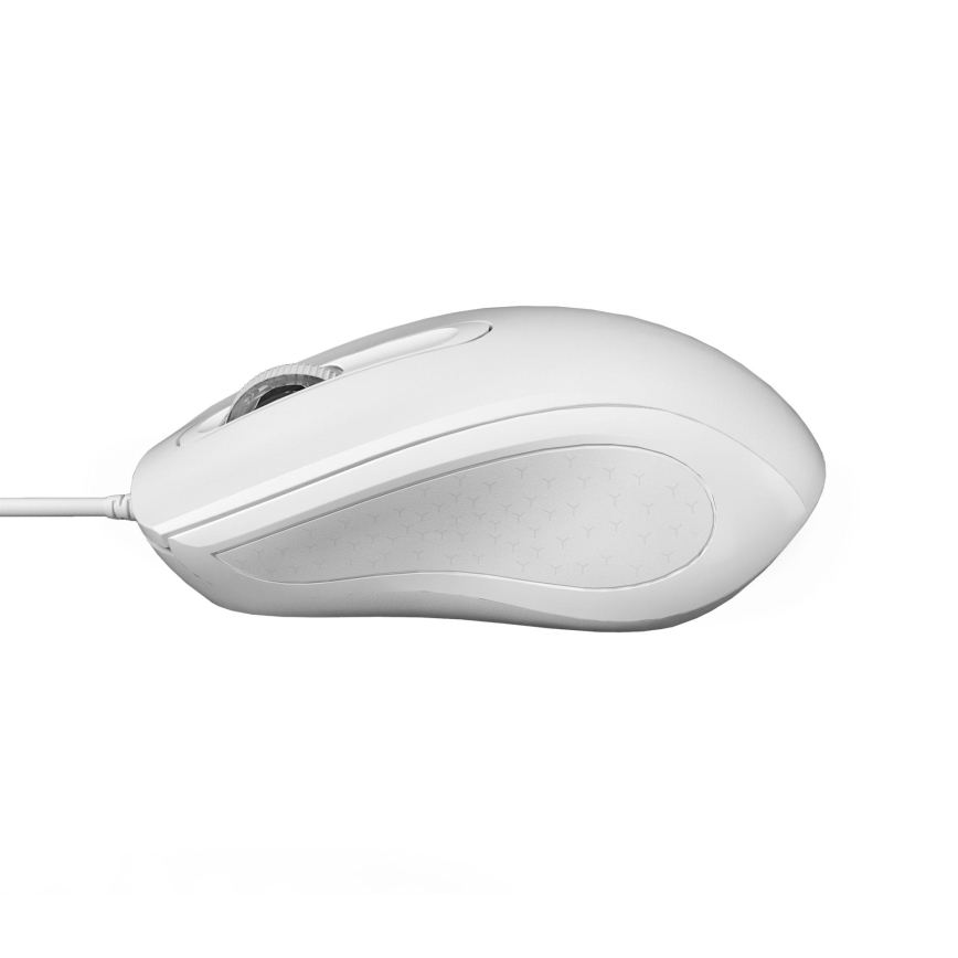Langallinen hiiri 1200 DPI valkoinen